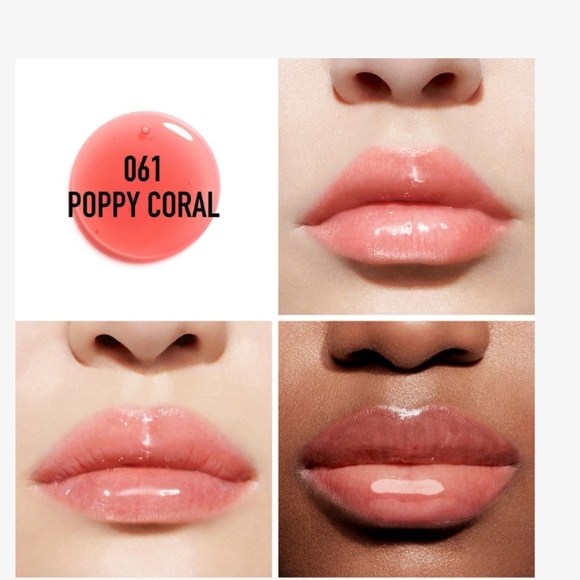 Dior Addict Lip Glow Oil - Poppy Coral - New Without Box - Picture 7 of 9